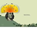 Benjamin Franklin Erupts, 2000